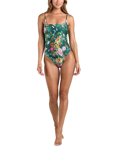 L'Agence Remi Charonda Butterfly Basic Lingerie One Piece Swimsuit