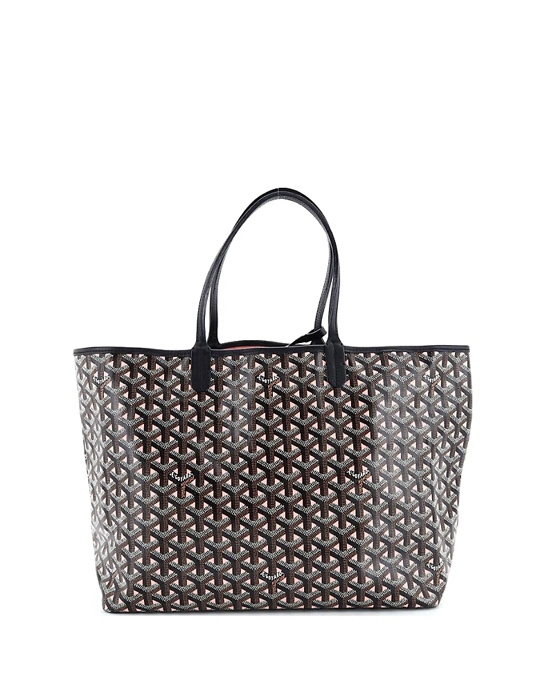 Pre-Owned Goyard Pm Saint Louis Tote Claire Voie Coated Canvas
