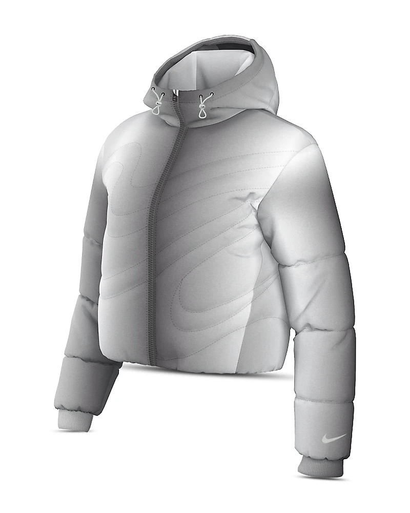 Nike Sportswear Therma Fit Metallic Swoosh Puffer Jacket