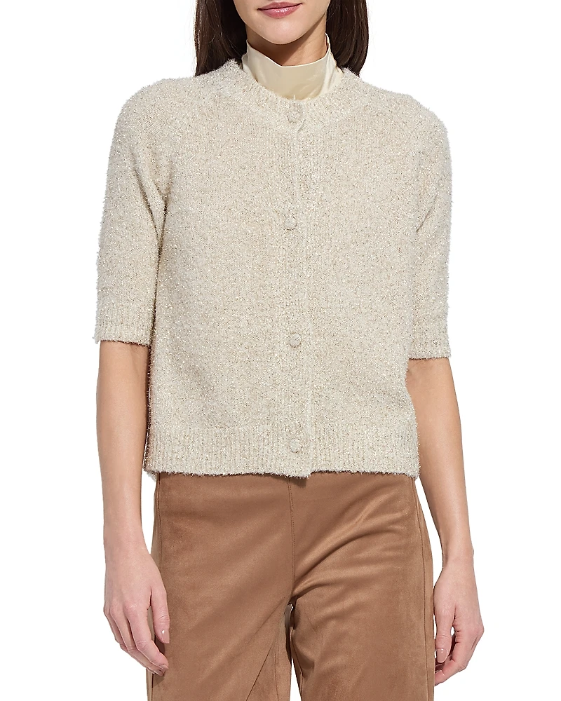 Lysse Plus Kennedy Short Sleeve Cardigan