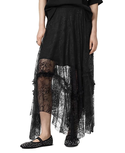Allsaints Josie Lace Skirt