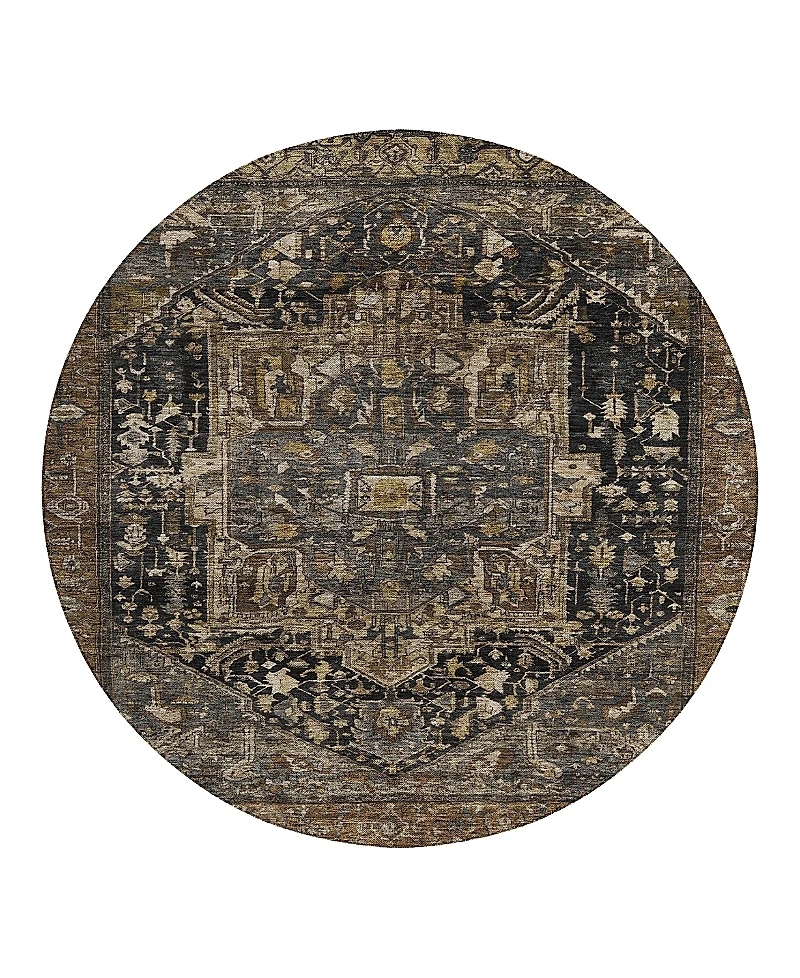 Dalyn Rug Company Solace Washable SL14 Round Area Rug 8'0 x 8'0