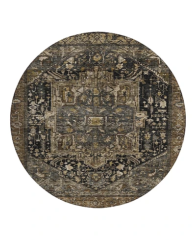 Dalyn Rug Company Solace Washable SL14 Round Area Rug 8'0 x 8'0