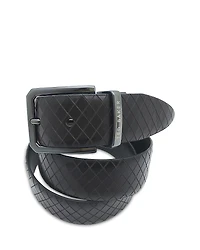 Ted Baker Men's Embossed Leather Belt