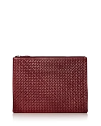 Dragon Diffusion Interlaced Leather Pochette