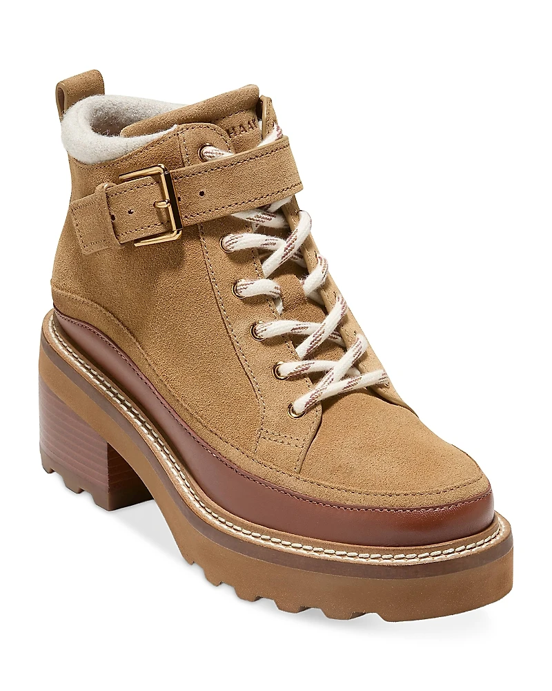 Cole Haan Women's Shibley Lace Up Booties