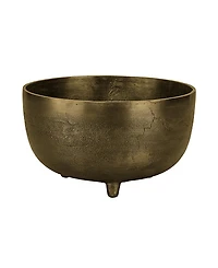 Jamie Young Relic Metal Footed Decorative Bowl