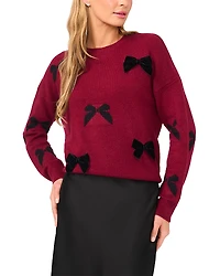 CeCe Bow Detail Sweater