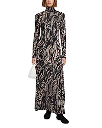 Proenza Schouler White Label Mabel Marble Jersey Maxi Dress