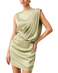 Elliatt Brigid Asymmetrical Mini Dress