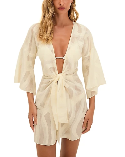 ViX Paula Hermanny Perola Dress Swim Cover-Up