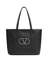 Valentino Garavani Avec Toi Rivet VLogo Tote Bag