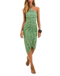 ViX Paula Hermanny Day Halter Midi Dress