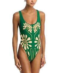 Cala de la Cruz Maca One Piece Swimsuit