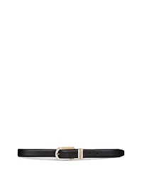 Black Suede Studio Women's Erin Rectangular Buckle Belt
