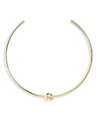 Shashi Knotted Structured Collar Necklace, 4.75