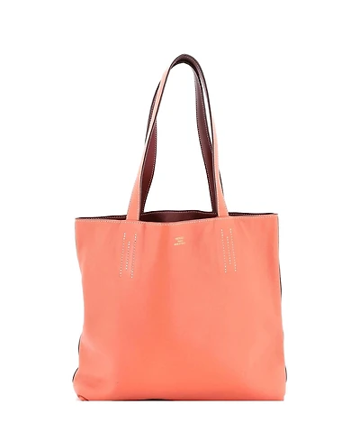 Pre-Owned Hermes 36 Double Sens Tote Veau Sikkim