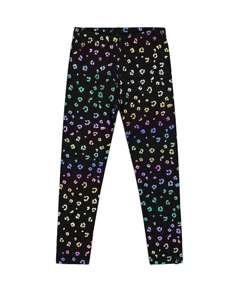 Deux par Girls' Stretch Jersey Leggings - Big Kid