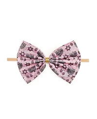 Sweet Wink Girls' Hanukkah Tulle Bow Headband - Baby