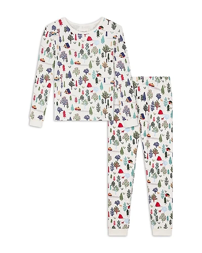 BedHead Pajamas Unisex Printed Long Sleeved Pajama Set, Little Kid, Big Kid - Exclusive