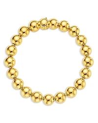 Cadar 18K Yellow Gold Pysche Bead Link Bracelet