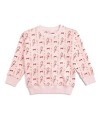 Sweet Wink Girls' Candy Cane Lane Christmas Sweatshirt