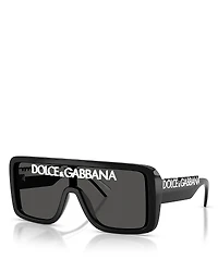 Dolce & Gabbana Rectangular Shield Sunglasses