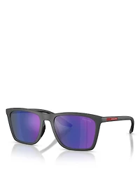 Prada Linea Rossa Pillow Sunglasses, 56mm