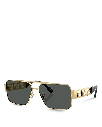 Versace Rectangular Sunglasses