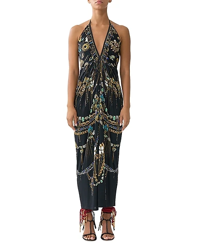 Camilla Jersey Halter Dress