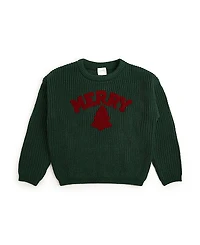Sweet Wink Boys' Merry Patch Christmas Knit Sweater - Baby