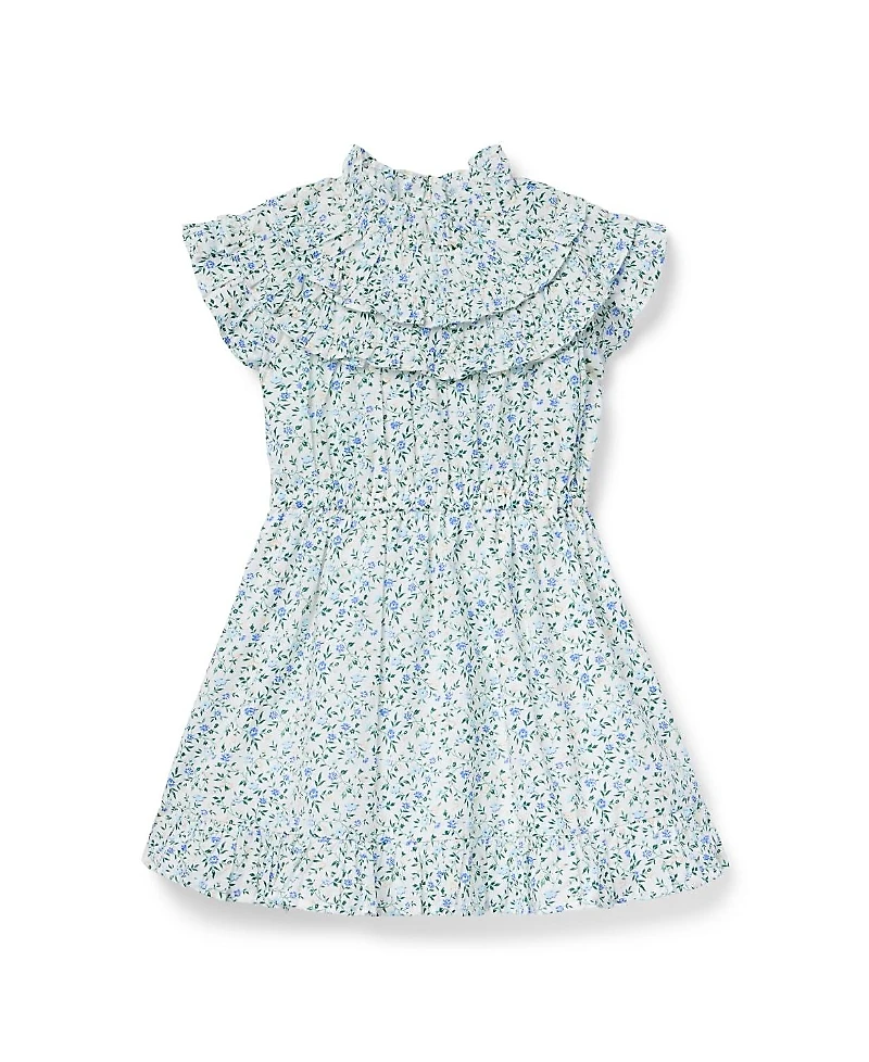 Janie and Jack Girls' Ditsy Floral Ruffle Dress - Baby, Little Kid, Big Kid