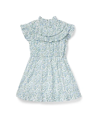 Janie and Jack Girls' Ditsy Floral Ruffle Dress - Baby, Little Kid, Big Kid