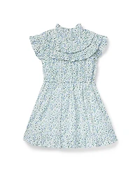 Janie and Jack Girls' Ditsy Floral Ruffle Dress - Baby, Little Kid, Big Kid