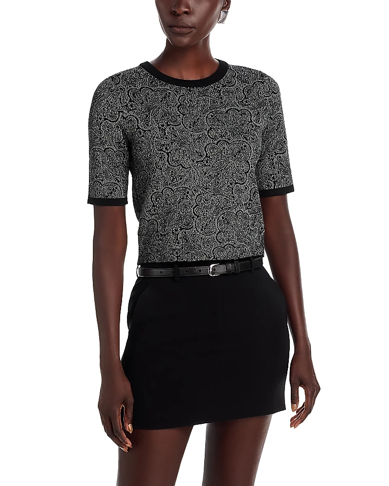 Ramy Brook Rosaline Short Sleeve Top