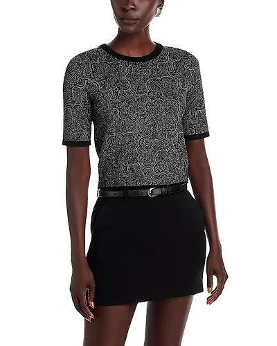 Ramy Brook Rosaline Short Sleeve Top