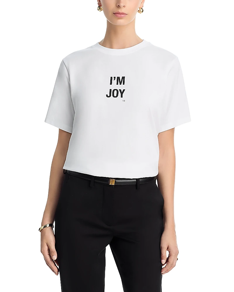 Victoria Beckham Slogan Tee