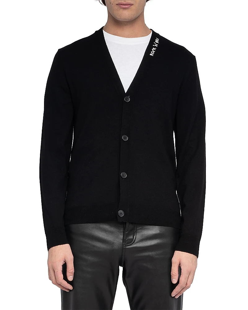 Zadig & Voltaire Remi Merino Wool Cardigan