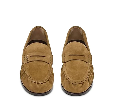 Saint Laurent Men's Suede Le Loafers