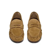 Saint Laurent Men's Suede Le Loafers
