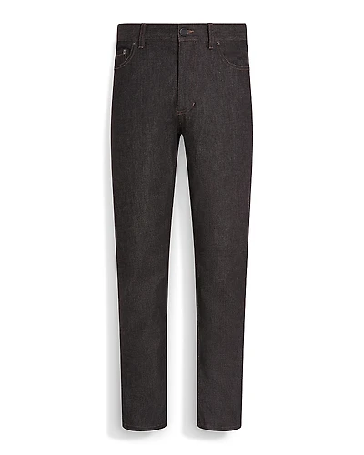 Zegna Stretch Cotton & Cashmere Roccia Jeans