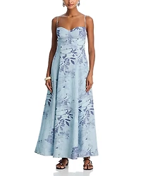 Simkhai Rudie Bustier Maxi Dress