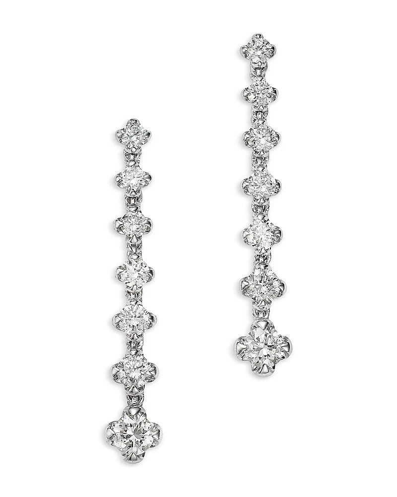 Bloomingdale's Fine Collection Diamond Linear Earrings