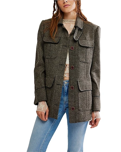 Free People Renaux Officer Jacket