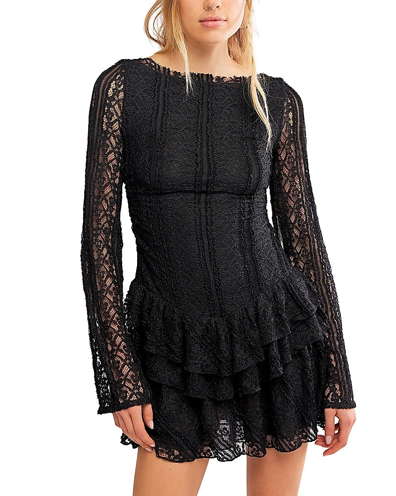Free People Tabby Lace Midi Dress