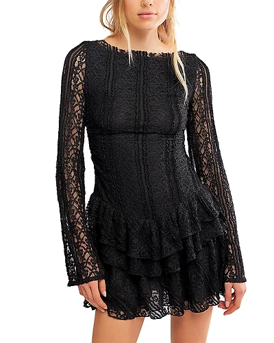 Free People Tabby Lace Midi Dress