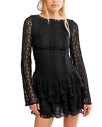 Free People Tabby Lace Midi Dress