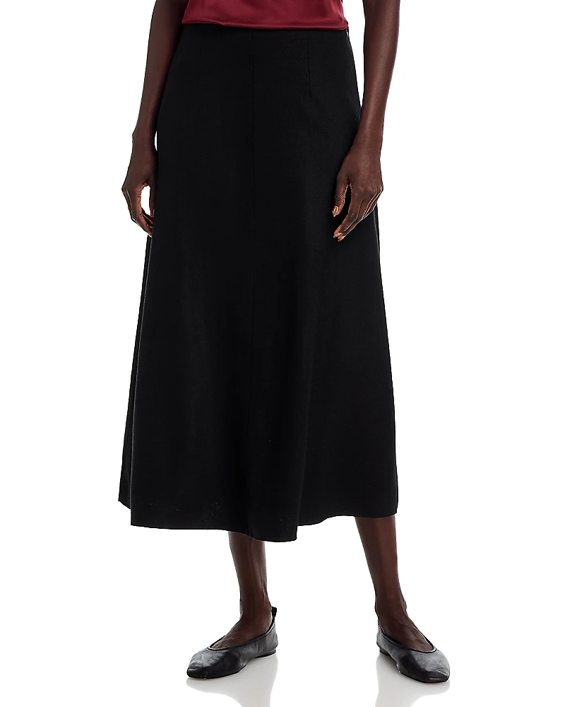 Eileen Fisher Wool Flared Skirt