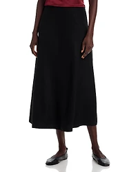 Eileen Fisher Wool Flared Skirt