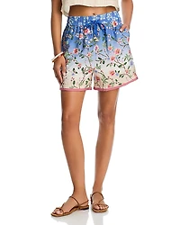 Agua Bendita Watts Palacio Cover-Up Shorts